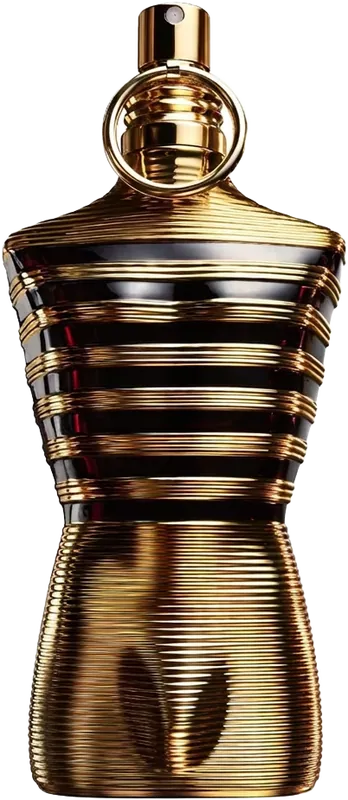 Gold sculpted luxury perfume bottle from Merostore Butwal